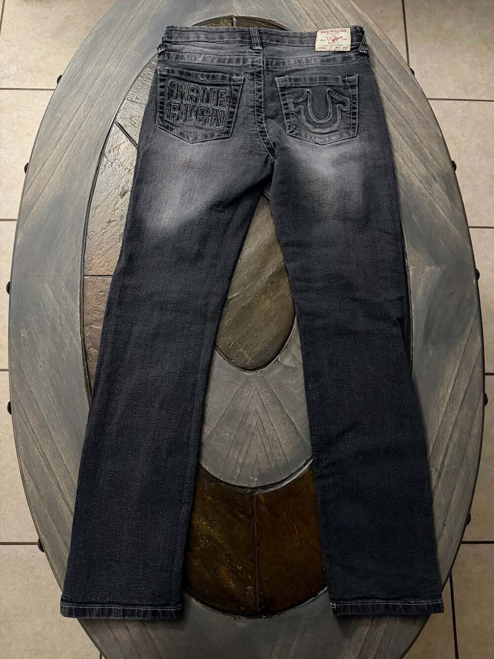True Religion Geno Relaxed Slim Bootcut Jeans (kids) Size 12